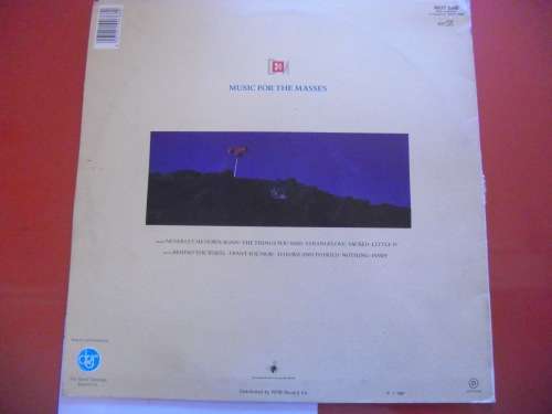 RARE!!! DEPECHE MODE - MUSIC FOR THE MASSES VINYL, LP, RECORD